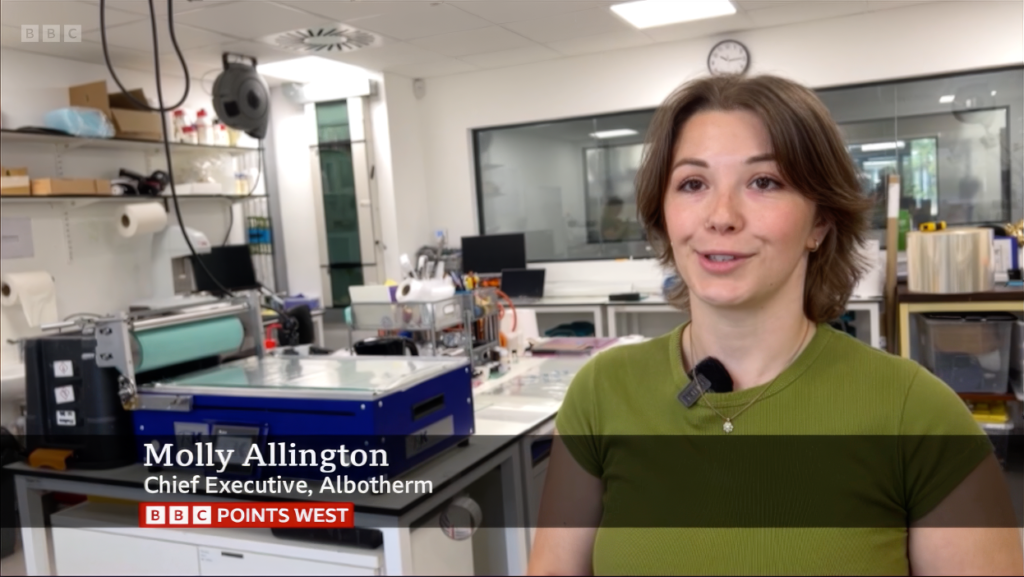 Albotherm features in BBC News coverage of UK heat resilience